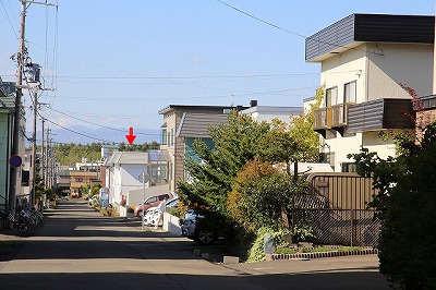 アニズルームが見えてきました