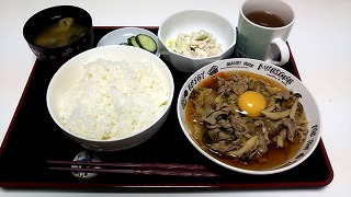 アニズルームのそば定食